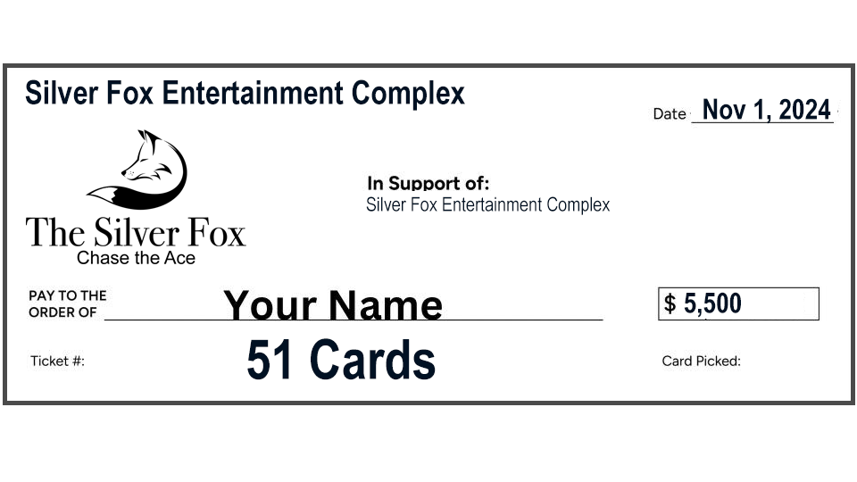 Silver Fox Entertainment Complex || Chase the Ace